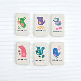 Milan 436-A Small Cartoon Animal Eraser