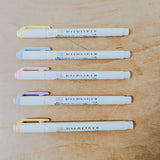 Zebra Mildliner Twintip Highlighter Gentle Colours 5 Pack