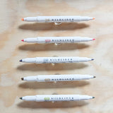 Zebra Mildliner Twintip Highlighter Natural Colours 5 Pack