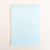 Midori A5 Dot Grid Paper Memo Pad Blue