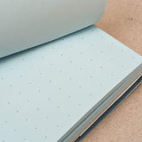 Midori A5 Dot Grid Paper Memo Pad Blue