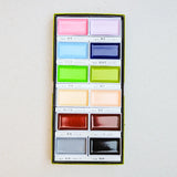 Kuretake Gansai Tambi Watercolour Art Nouveau 12 Colour Paint Set