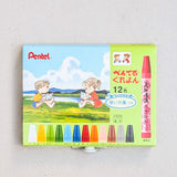 Pentel Crayons Set of 12
