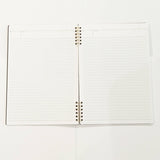 Nakabayashi Logical Prime Ringbound 7mm Lined Notebook B5