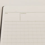 Nakabayashi Logical Prime Ringbound 7mm Lined Notebook B5