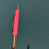 Anterique BP2 Brass 0.5mm Ballpoint Pen Cherry Pink