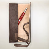 Pilot Pensemble Roll Pen Case for 1 Pen Dark Brown,
