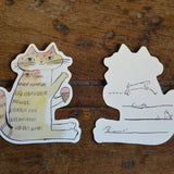 Classiky Toranekobonbon Cat Notecards