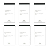 Yamamoto Bullet Jotter Refill Pad
