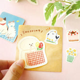 Furukawashiko Washi Paper Watashi Biyori Stickers - Dogs