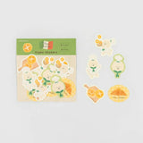 Furukawashiko Viva Italia Flake Stickers - Bread Dog