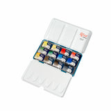 ROSA Watercolours - Classic Colours - Tin of 12 Assorted Whole Pans