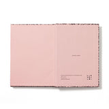 Labobratori Spray Splash Pale Pink Hard Cover B6 Plain Notebook