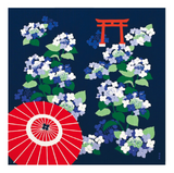 HAMAMONYO Furoshiki Wrapping Cloth - Ajisai