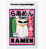 Jolly Awesome - No 1 Ramen Art Print - A3 Size
