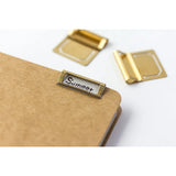Traveler's Company Brass Index Clips Set of 6