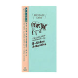 Traveler's Company Notebook Refill B Sides Message Card
