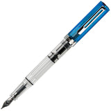 Twsbi Eco Fountain Pen - Transparent Blue