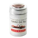 J Herbin Tin of 6 Ink Cartridges