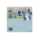 Moomin Daily Life Die-Cut Sticky Memos