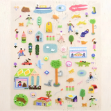 Hyogensha - Cozyca Stickers - A Day in Town