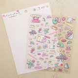 Hyogensha - Cozyca Stickers - Bread & Genki