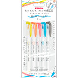 Zebra Mildliner Brush Twin-Tip Pens