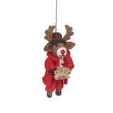 Dapper Reindeer Tree Hanging Decoration