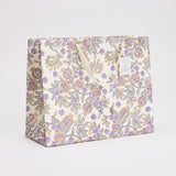 Hand Marbled Large Gift Bags - Lavender