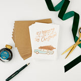 It's Beginning To Look A Lot Like Christmas Pack of 8 Christmas Cards