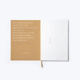 Octagon Design Undated Weekly Planner Kraft