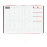 Hobonichi Techo A6 HON 2027 - Yumi Kitagishi: White Cat and Rabbit's Tea Room (January Start)