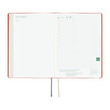 Hobonichi Techo A6 HON 2027 - Yumi Kitagishi: White Cat and Rabbit's Tea Room (January Start)