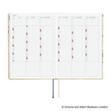 Hobonichi Techo A5 HON 2027 - V&A Series: Vine (January Start)