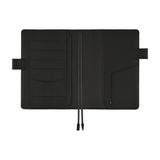 Hobonichi A5 Cover - Leather: TS Basic - Black