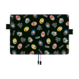 Hobonichi A5 Cover - Candy Stripper: Random Dog & Cat (Black)