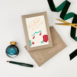 Cosy Christmas At Home Pack of 8 Christmas Cards