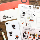 Hyogensha - Cozyca Stickers - Robin the Black Cat Vol.2