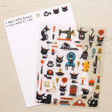 Hyogensha - Cozyca Stickers - Robin the Black Cat Vol.2