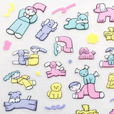 Hyogensha - Cozyca Stickers - Inu to Nobiri