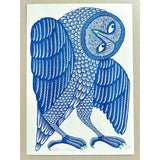 A Wing and a Prayer Owl A3 Art Print