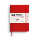 Leuchtturm 2027 Hardcover Diary - Daily Planner A5 (Lined)