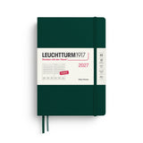 Leuchtturm 2027 Hardcover Diary - Daily Planner A5 (Lined)