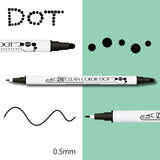 Kuretake Twin Black Marker Set