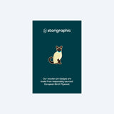 Storigraphic Wooden Pin Badges