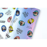 Hobonichi Weeks 2026 Candy Stripper: Random Dog & Cat (Aurora) (January Start)