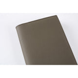 Hobonichi A6 Cover - Leather: Taut (Gray & Light Blue)