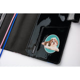 Hobonichi A5 Cover - Candy Stripper: Random Dog & Cat (Black)