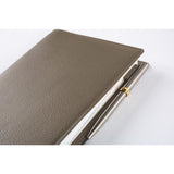 Hobonichi A5 Cover - Taut (Gray & Light Blue)
