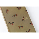 Hobonichi Weeks Mega 2026 Bow & Tie: Galloping Horses (January Start)